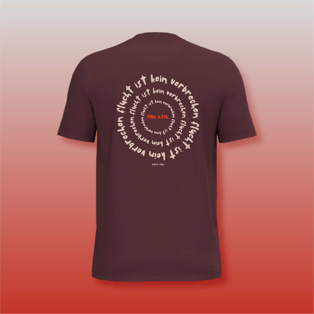 T-Shirt Flucht ist kein Verbrechen