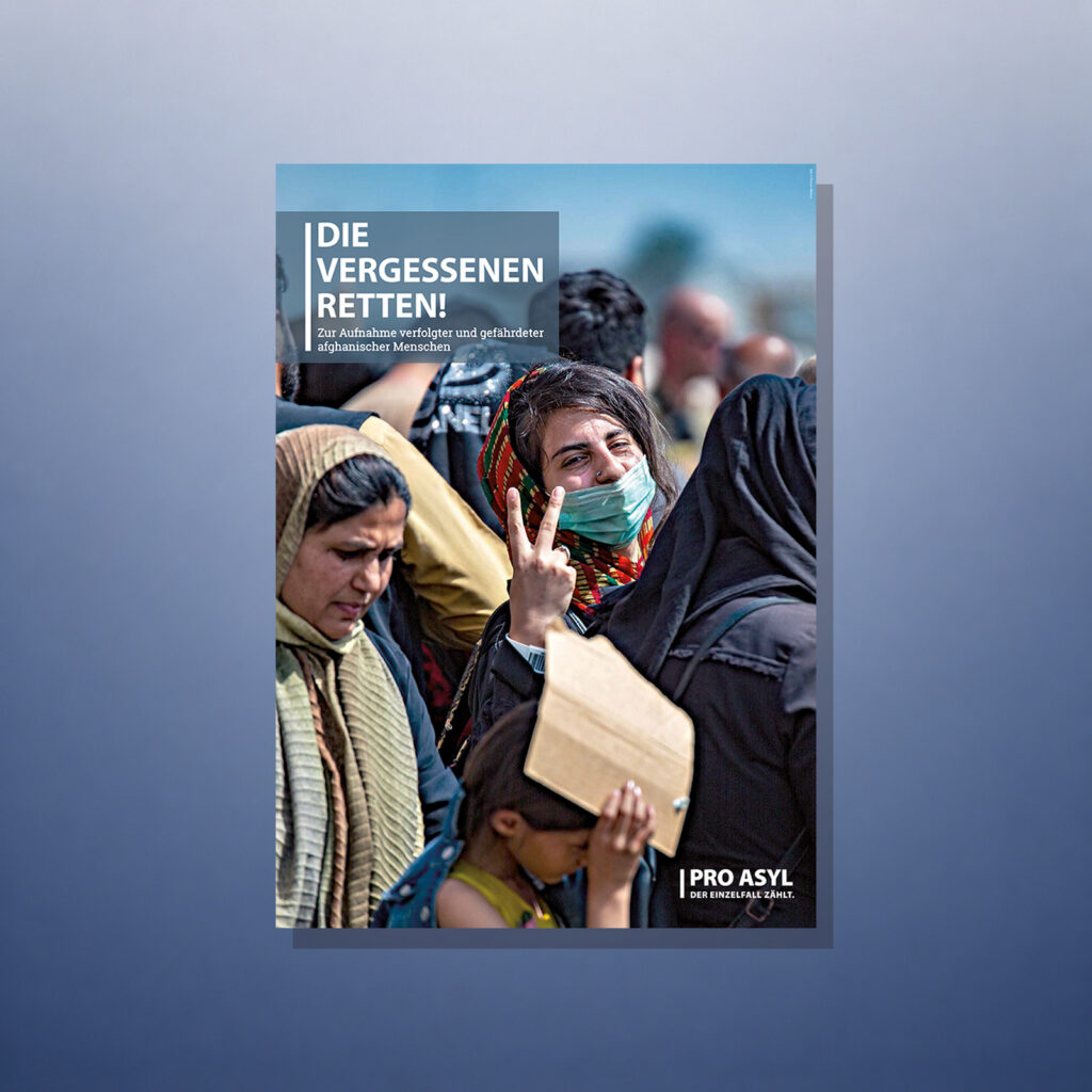 Digital - Die Vergessenen retten! Zur Aufnahme verfolgter & gefährdeter afghanischer Menschen