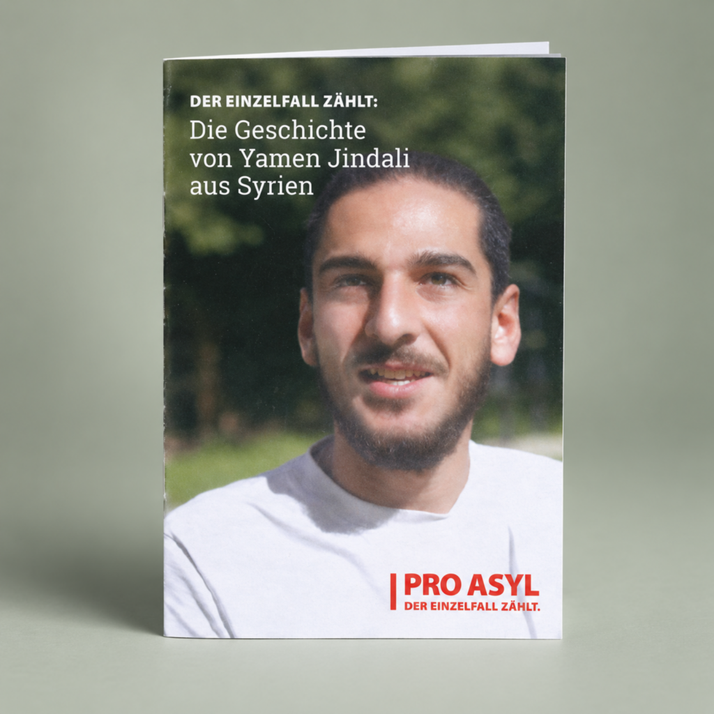 Print - Die Geschichte von Yamen Jindali aus Syrien