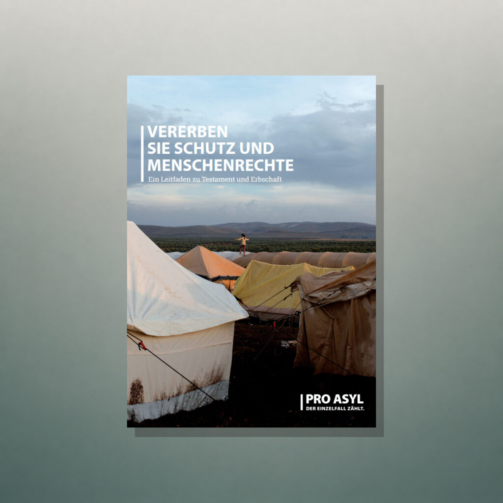Print - Vererben Sie Schutz und Menschenrechte