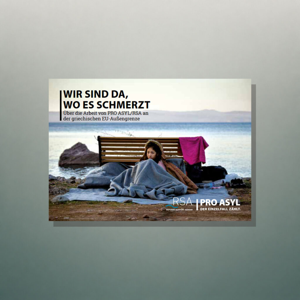 Print - Wir sind da, wo es schmerzt