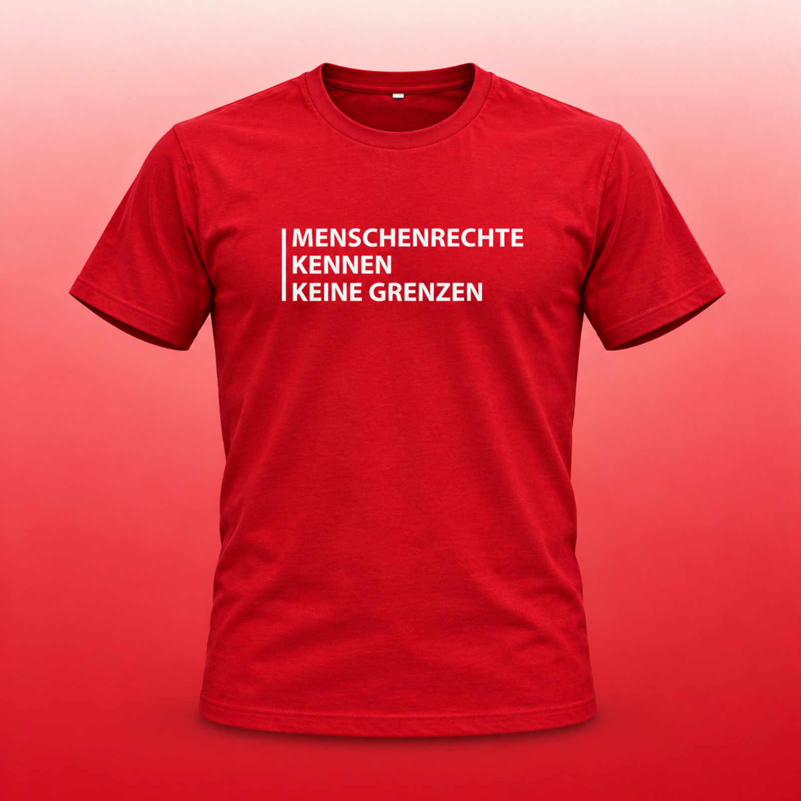 T-Shirt Männer - Menschenrechte kennen keine Grenzen